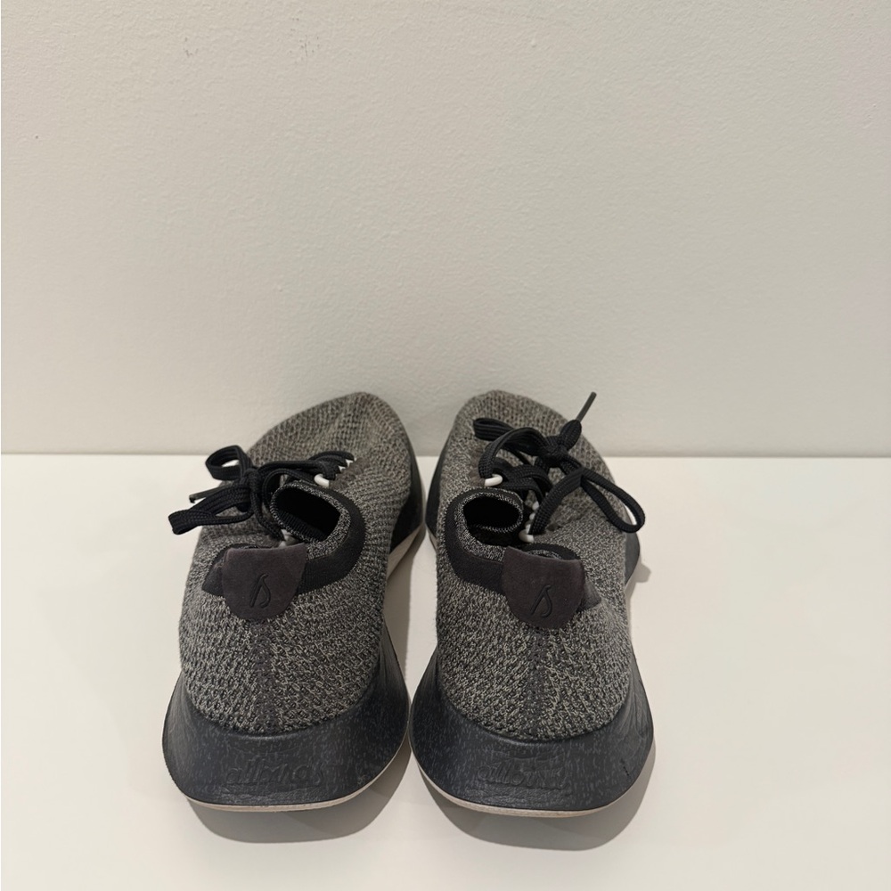 allbirds Men’s Grey Knit Sneakers - Picture 4 of 6